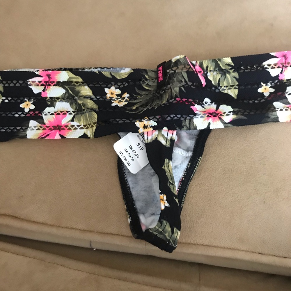 Bundle : Booty shorts , bralette Set, thong